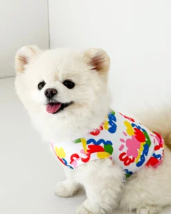 COTE A COTE Garden Scribbles Cooling Dog Tee -Pet Sale Shop 0ad7593000483d318e3a6d40730695bb