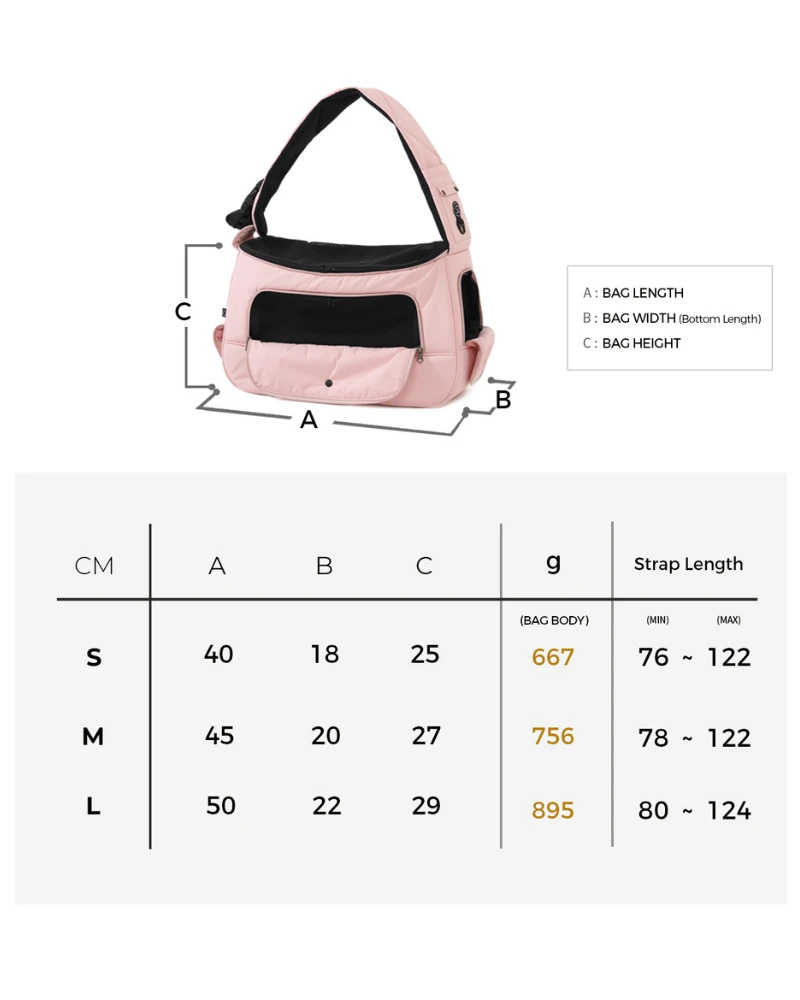 SSOOOK Dog Sling Bag In Black Or Beige 12 SSOOOK Dog Sling Bag In Black Or Beige - Image 12