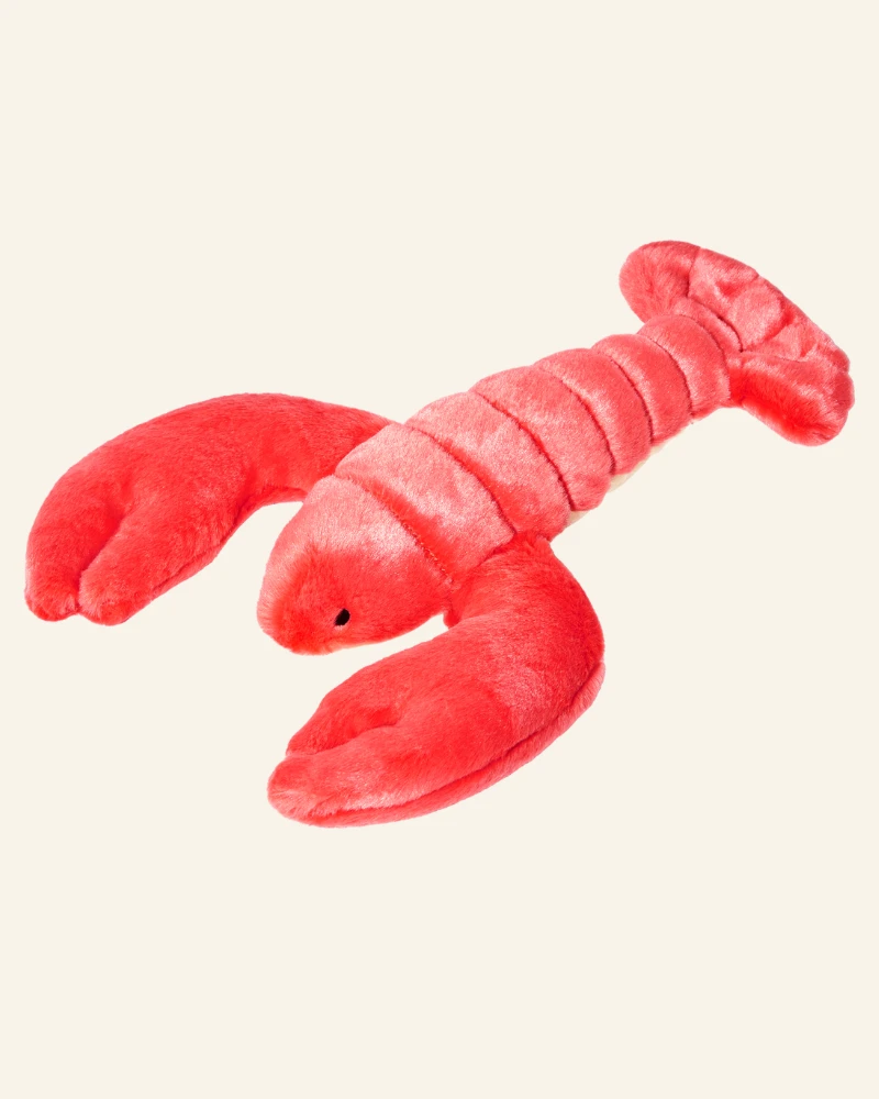 FLUFF & TUFF Manny The Lobster Plush Dog Toy 2 FLUFF & TUFF Manny The Lobster Plush Dog Toy - Image 2