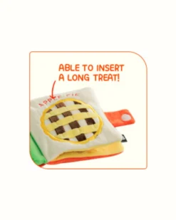 BITE ME Lunch Box Nosework Dog Book Plush Toy 16 BITE ME Lunch Box Nosework Dog Book Plush Toy -Pet Sale Shop 123