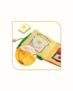 BITE ME Lunch Box Nosework Dog Book Plush Toy 18 BITE ME Lunch Box Nosework Dog Book Plush Toy -Pet Sale Shop 125