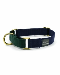 MAJOR DARLING Martingale Dog Collar In Navy + Evergreen (Made In The USA) 6 MAJOR DARLING Martingale Dog Collar In Navy + Evergreen (Made In The USA) -Pet Sale Shop 19 95ac9468 fc88 40ab a20a e180f35de4f6