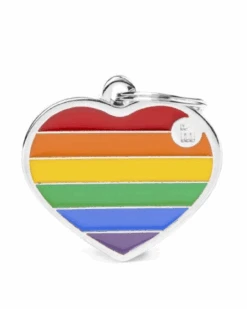 MY FAMILY Rainbow Heart Custom Pet ID Tag -Pet Sale Shop 1 0c52692f ac78 4811 a79b 9efce7493d4b