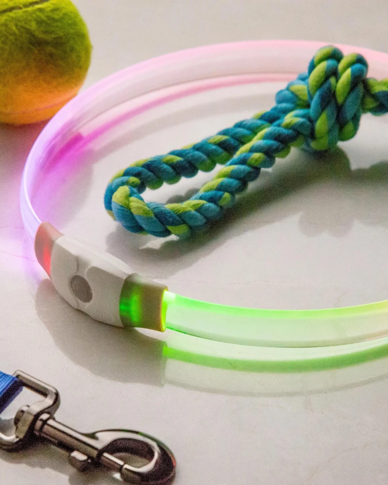 NITE IZE NITEHOWL® MAX Rechargeable Led Safety Dog Necklace 2 NITE IZE NITEHOWL® MAX Rechargeable Led Safety Dog Necklace - Image 2