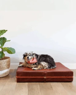 LE DOG Orthopedic & Cooling Leather Dog Bed (Drop-Ship) -Pet Sale Shop 1 341cd18a 448a 4e12 a218 1e231a610a1e