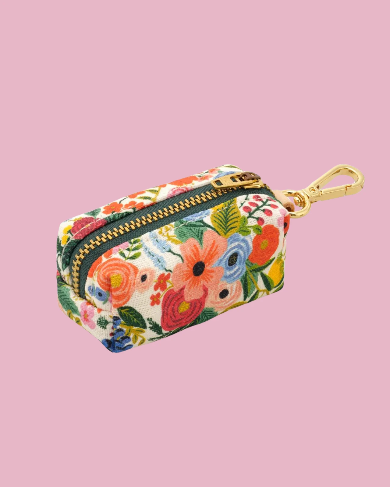 THE FOGGY DOG Rifle Paper Co X TFD Garden Party Poop Bag Dispenser (Made In The USA) 2 THE FOGGY DOG Rifle Paper Co X TFD Garden Party Poop Bag Dispenser (Made In The USA) - Image 2