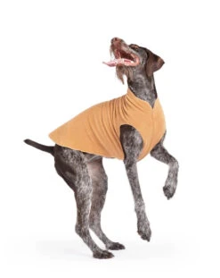 GOLD PAW Stretch Fleece Dog Pullover In Chipmunk