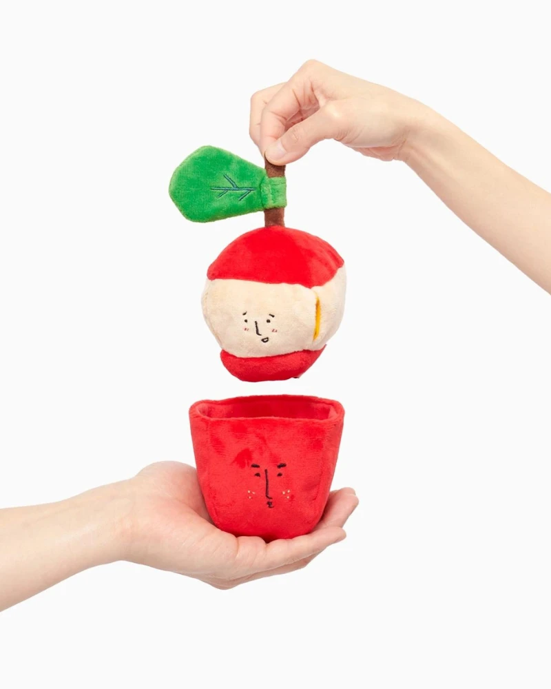 THE FURRY FOLKS Apple Nosework Dog Toy 4 THE FURRY FOLKS Apple Nosework Dog Toy - Image 4