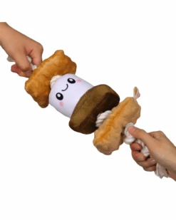 ORIGINAL TERRITORY S'mores Squeaky Rope Tug Dog Toy -Pet Sale Shop 1 b0f9dc0c 94d9 4be6 b15b 79a6f251cb72