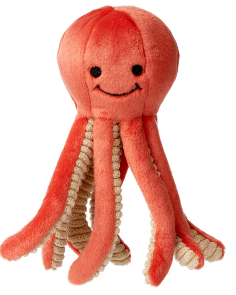 FLUFF & TUFF Squirt The Octopus Plush Squeaky Dog Toy 3 FLUFF & TUFF Squirt The Octopus Plush Squeaky Dog Toy - Image 3