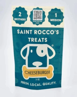 SAINT ROCCO'S Cheeseburger Beef & Cheese Dog Treats -Pet Sale Shop 1 bfef0156 e771 47c2 b830 82d88016d39e