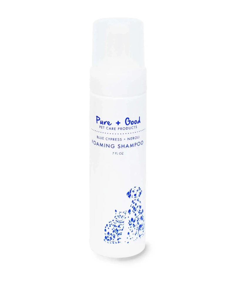 Pure + Good Blue Cypress & Neroli Foaming Shampoo For Dogs & Cat 2 Pure + Good Blue Cypress & Neroli Foaming Shampoo For Dogs & Cat - Image 2
