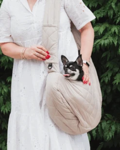 FUZZYARD Quilted Crossbody Dog Sling