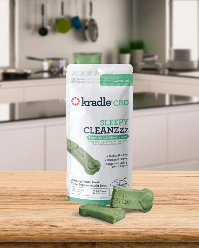 KRADLE Sleepy CleanZzz CBD Hard Chews For Dogs (2 Pack) 1 KRADLE Sleepy CleanZzz CBD Hard Chews For Dogs (2 Pack)