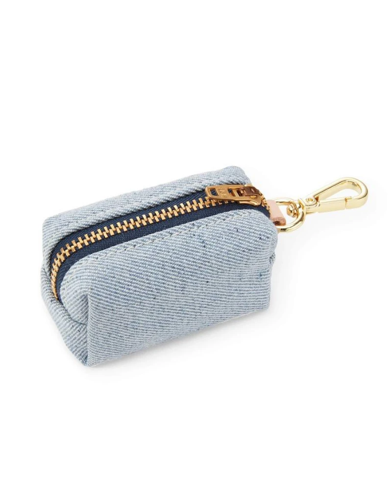 THE FOGGY DOG Upcycled Denim Waste Bag Dispenser (Made In The USA) 3 THE FOGGY DOG Upcycled Denim Waste Bag Dispenser (Made In The USA) - Image 3