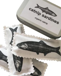 CIAO GATTO Organic Catnip Sardines Toy