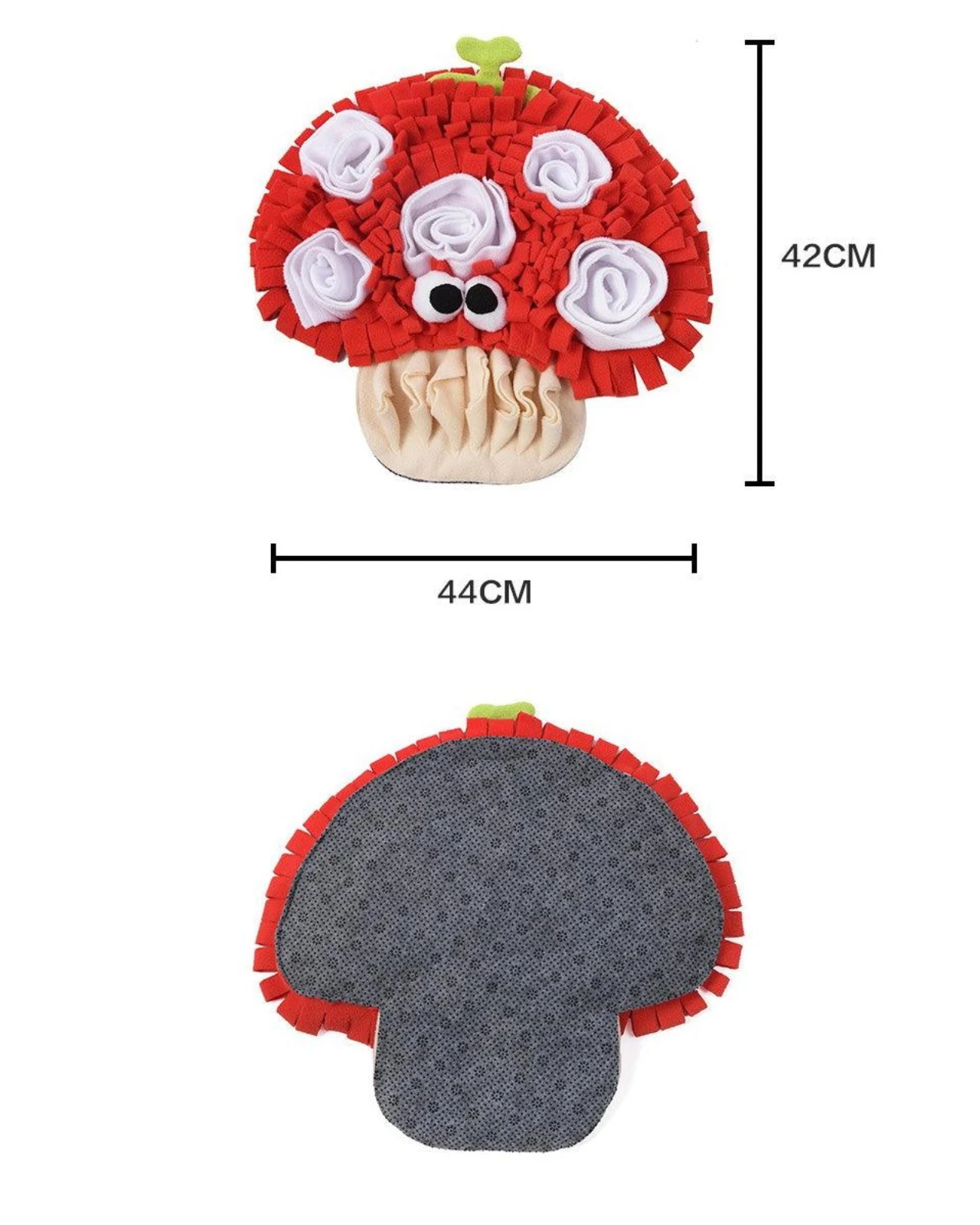 CHEERHUNTING Mushroom Veggie Snuffle Mat Dog Toy 3 CHEERHUNTING Mushroom Veggie Snuffle Mat Dog Toy - Image 3