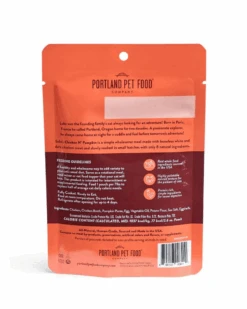 PORTLAND PET FOOD COMPANY Luke's Chicken N' Pumpkin Cat Meal Pouch -Pet Sale Shop 2 423c2a93 4660 4343 b1c5 1b177e651a09