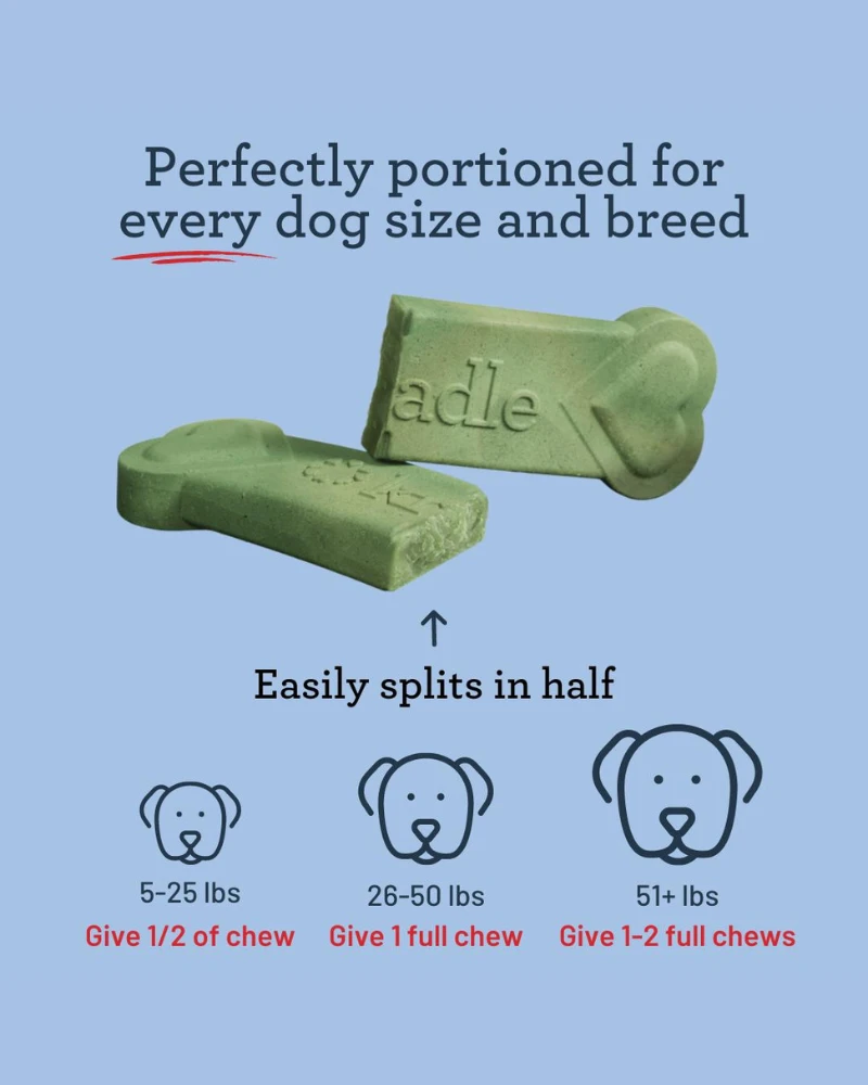 KRADLE Sleepy CleanZzz CBD Hard Chews For Dogs (2 Pack) 2 KRADLE Sleepy CleanZzz CBD Hard Chews For Dogs (2 Pack) - Image 2