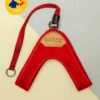 CHARLIE'S BACKYARD Adjustable Easy Dog Harness In Red