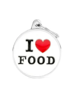 MY FAMILY I Love Food! Custom Circle Pet ID Tag -Pet Sale Shop 2 6053992e d371 4493 9dfb b043f1e9d3a7