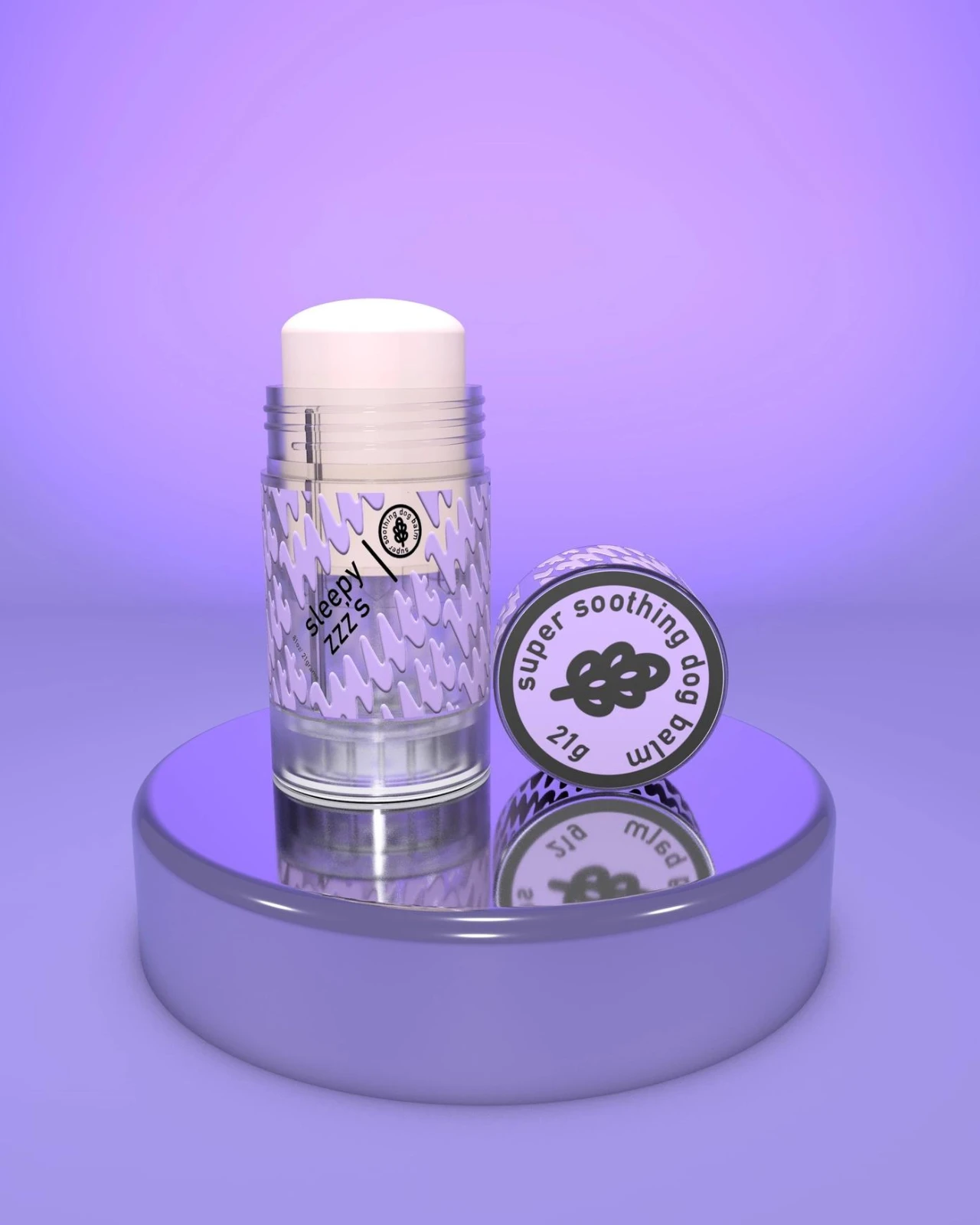 MUTT FRESH DOG CARE Sleepy ZZZ's Soothing Lavender Dog Balm (Made In The USA) 3 MUTT FRESH DOG CARE Sleepy ZZZ's Soothing Lavender Dog Balm (Made In The USA) - Image 3