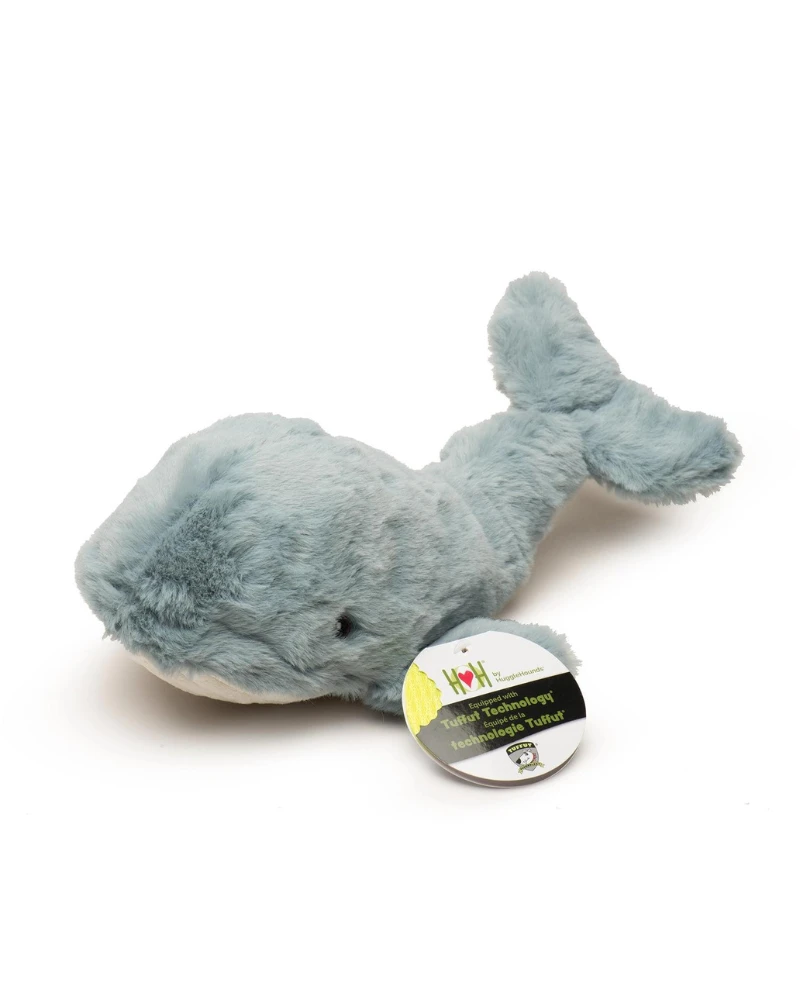 HUGGLEHOUNDS Mobie The Whale Knottie® Plush Dog Toy 7 HUGGLEHOUNDS Mobie The Whale Knottie® Plush Dog Toy - Image 7