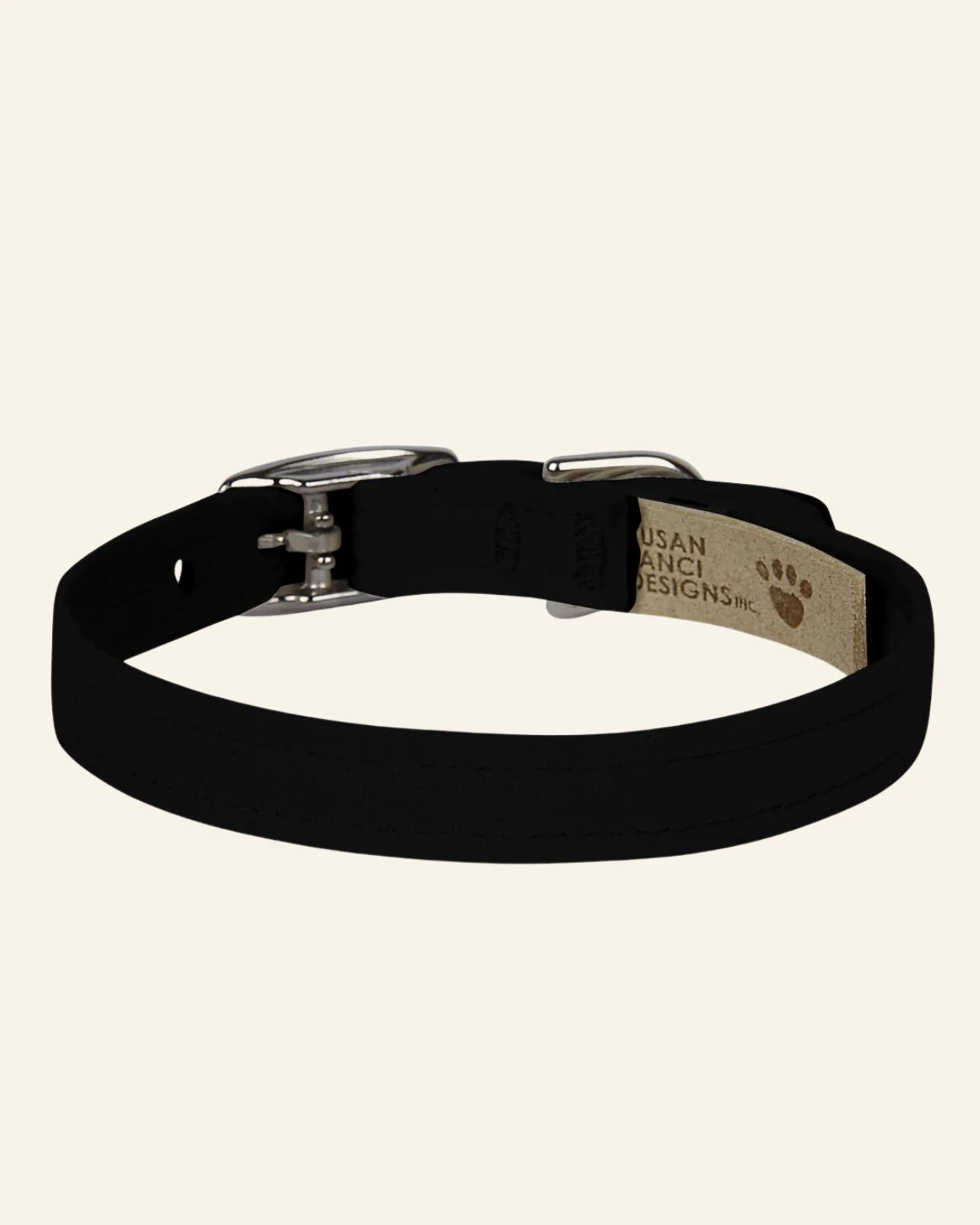 SUSAN LANCI DESIGNS Ultrasuede Dog Collar (Made In The USA) 3 SUSAN LANCI DESIGNS Ultrasuede Dog Collar (Made In The USA) - Image 3