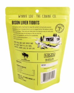 WINNIE LOU Bison Liver Tidbits Freeze-Dried Dog Treats -Pet Sale Shop 2 c67aacc9 79f7 47cb 9ea9 3211f70a47d1