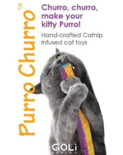 GOLI CAT TOYS Purro Churro Catnip Infused Cat Toy -Pet Sale Shop 2 cb5720e4 3cb6 4837 90f8 07fb5f09ae73