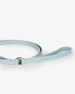 BRANNI Sky Blue Nara Leather Dog Leash With Brass Hardware (Made In Italy) 12 BRANNI Sky Blue Nara Leather Dog Leash With Brass Hardware (Made In Italy) -Pet Sale Shop 2 f7bf9b5f 5785 4c94 8cc8 1d7e88c878b7