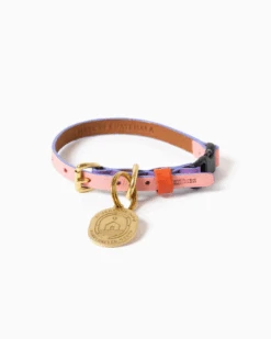 RAMONA FOR YOU Sweet Leather Cat Collar (Made In Guatemala)