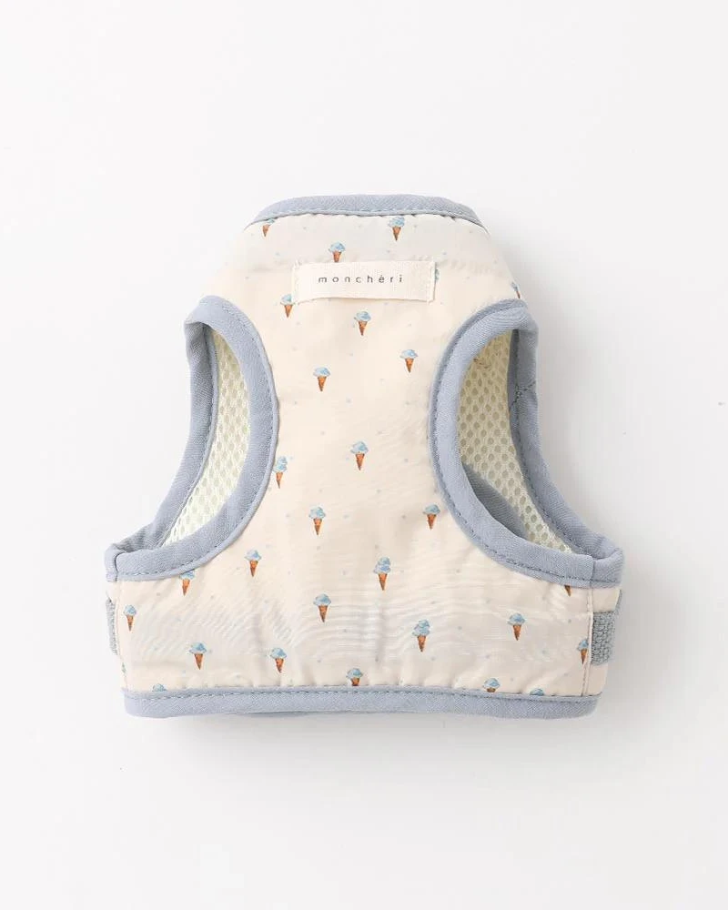 MONCHERI Padded Ice Cream Cone Dog Harness + Lead Set 1 MONCHERI Padded Ice Cream Cone Dog Harness + Lead Set