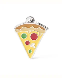 MY FAMILY Pupper Pizza Custom Pet ID Tag -Pet Sale Shop 39