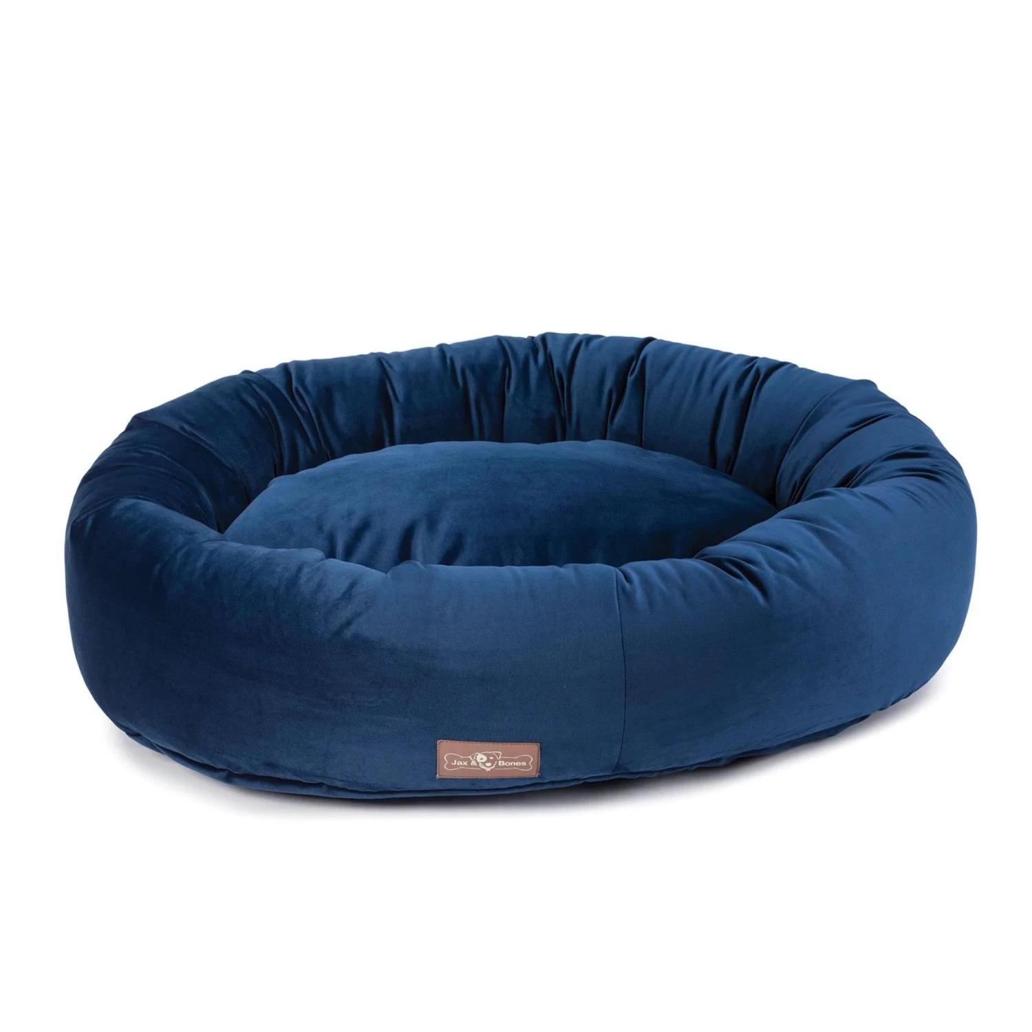 JAX & BONES Donut Dog Bed In Vintage Velour (Direct-Ship)<br>(Made In The USA) 5 JAX & BONES Donut Dog Bed In Vintage Velour (Direct-Ship)<br>(Made In The USA) - Image 5