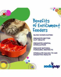 SODA PUP Great Outdoors Slow Feeder Dog Bowl (Made In The USA) 15 SODA PUP Great Outdoors Slow Feeder Dog Bowl (Made In The USA) -Pet Sale Shop 3 2ed6cdce fcd8 441a b1e4 07846dcc036d