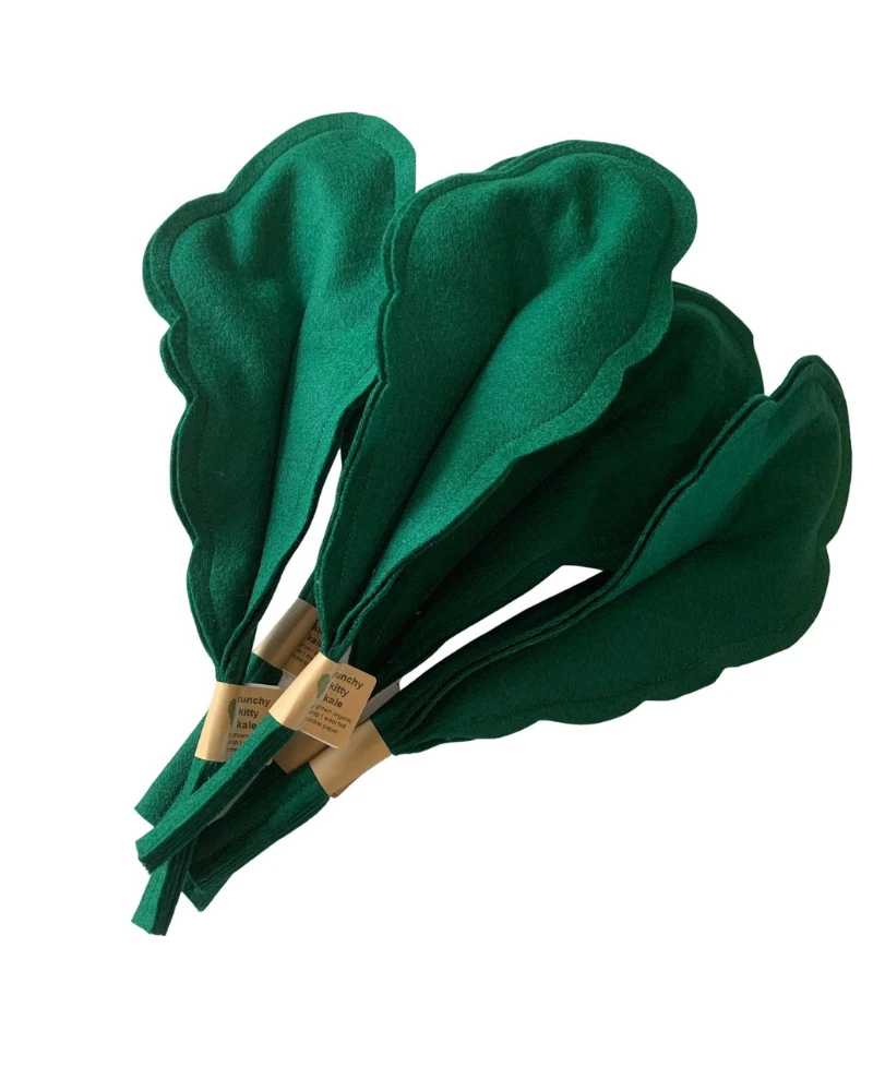 CIAO GATTO Crunchy Kitty Kale Catnip Toy 5 CIAO GATTO Crunchy Kitty Kale Catnip Toy - Image 5