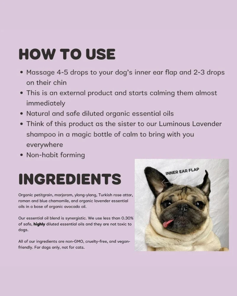 NONIPUP Mellow Magic Soothing Serum For Dogs 3 NONIPUP Mellow Magic Soothing Serum For Dogs - Image 3