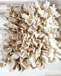 BUMBLE & HOUND Interactive Nosework Dog Snuffle Mat In Toasted Coconut (Made In The USA)