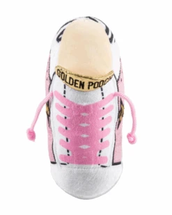 HAUTE DIGGITY DOG Golden Pooch Sneaker Plush Dog Toy In Pink -Pet Sale Shop 3 71f52fd4 b0f8 4fa7 8712 63bf93efbb36