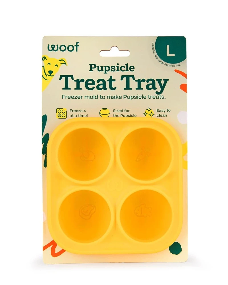 WOOF The Pupsicle Silicone Treat Tray 1 WOOF The Pupsicle Silicone Treat Tray