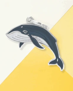 MY FAMILY Wild As A Whale Custom Pet ID Tag
