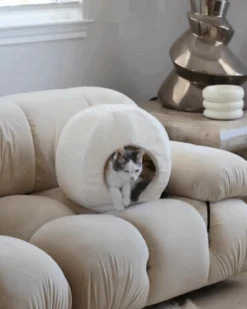 CATENARY HOME Bouclé Modular Moon Cat Cave Bed -Pet Sale Shop 3 b847a2e0 7d07 492c 8540 fd266a05de3a