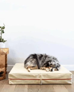 LE DOG Orthopedic & Cooling Leather Dog Bed (Drop-Ship)