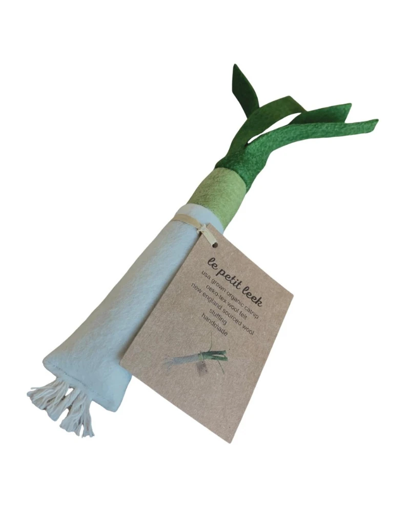 CIAO GATTO Le Petite Leek Catnip Toy 4 CIAO GATTO Le Petite Leek Catnip Toy - Image 4