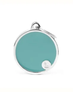 MY FAMILY Handmade Circle Tag In Mint Custom Pet ID Tag -Pet Sale Shop 44 5f66e827 e2c8 41fd ac40 3cbb19434a83