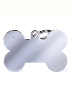 MY FAMILY Bonne Bone In Chrome Custom Pet ID Tag -Pet Sale Shop 44 a3cc7789 c0f6 4307 8106 0bca58146064
