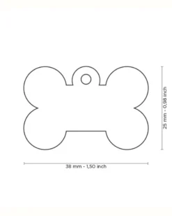 MY FAMILY Bonne Bone In Golden Brass Custom Pet ID Tag -Pet Sale Shop 46 c841d34f bf4d 48b8 a922 a8797158bee3