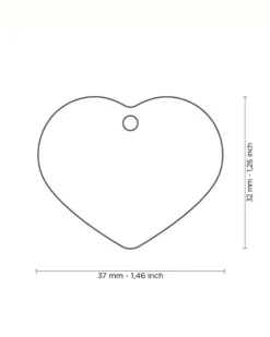 MY FAMILY Sweet Heart In Chrome Custom Pet ID Tag -Pet Sale Shop 48 b00bc564 59e7 46a8 a8ee 4a6f17e16b59