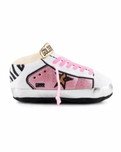 HAUTE DIGGITY DOG Golden Pooch Sneaker Plush Dog Toy In Pink -Pet Sale Shop 4 2994a1ae 843d 44b9 85c5 5cd8aa5da23c